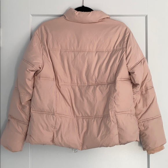 Topshop Blush puffer coat. Size 2. Great condition - Picture 4 of 4